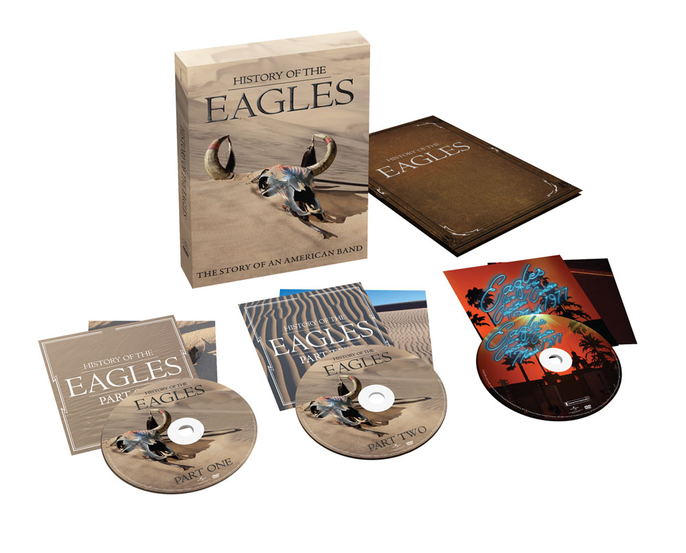 Eagles History Of The Eagles Dvd 3 Disc Booklet 45 Pagesposter Deluxe Edition 1268