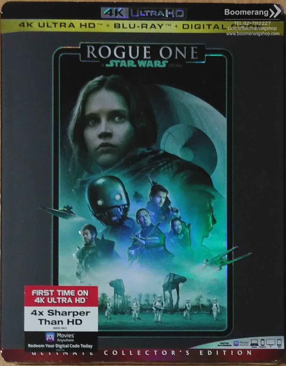 Rogue One: A Star Wars Story (4K Ultra HD + Blu-ray + Digital Code)