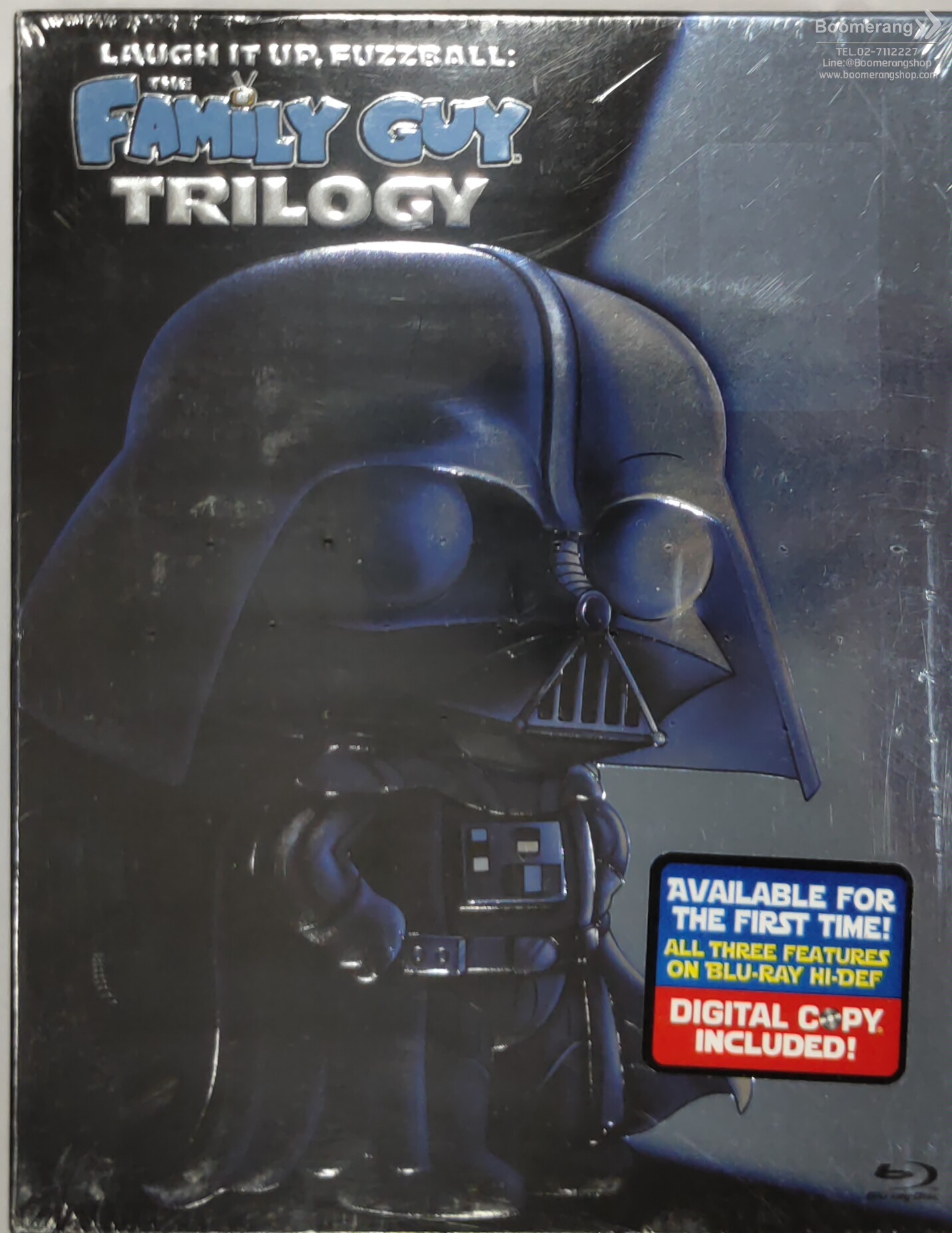 family guy star wars trilogy blu ray
