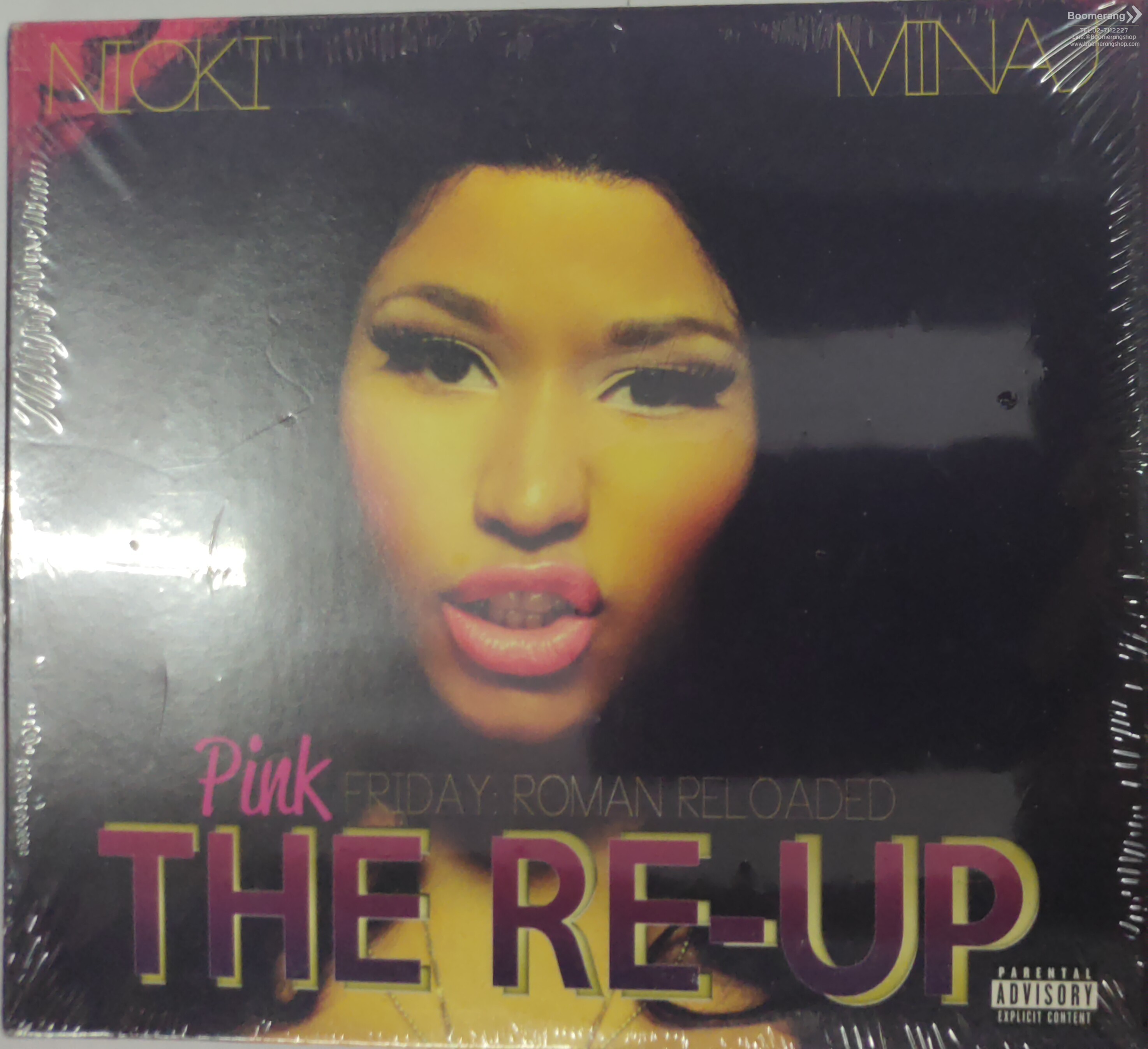 nicki minaj pink friday roman reloaded the re up album cover