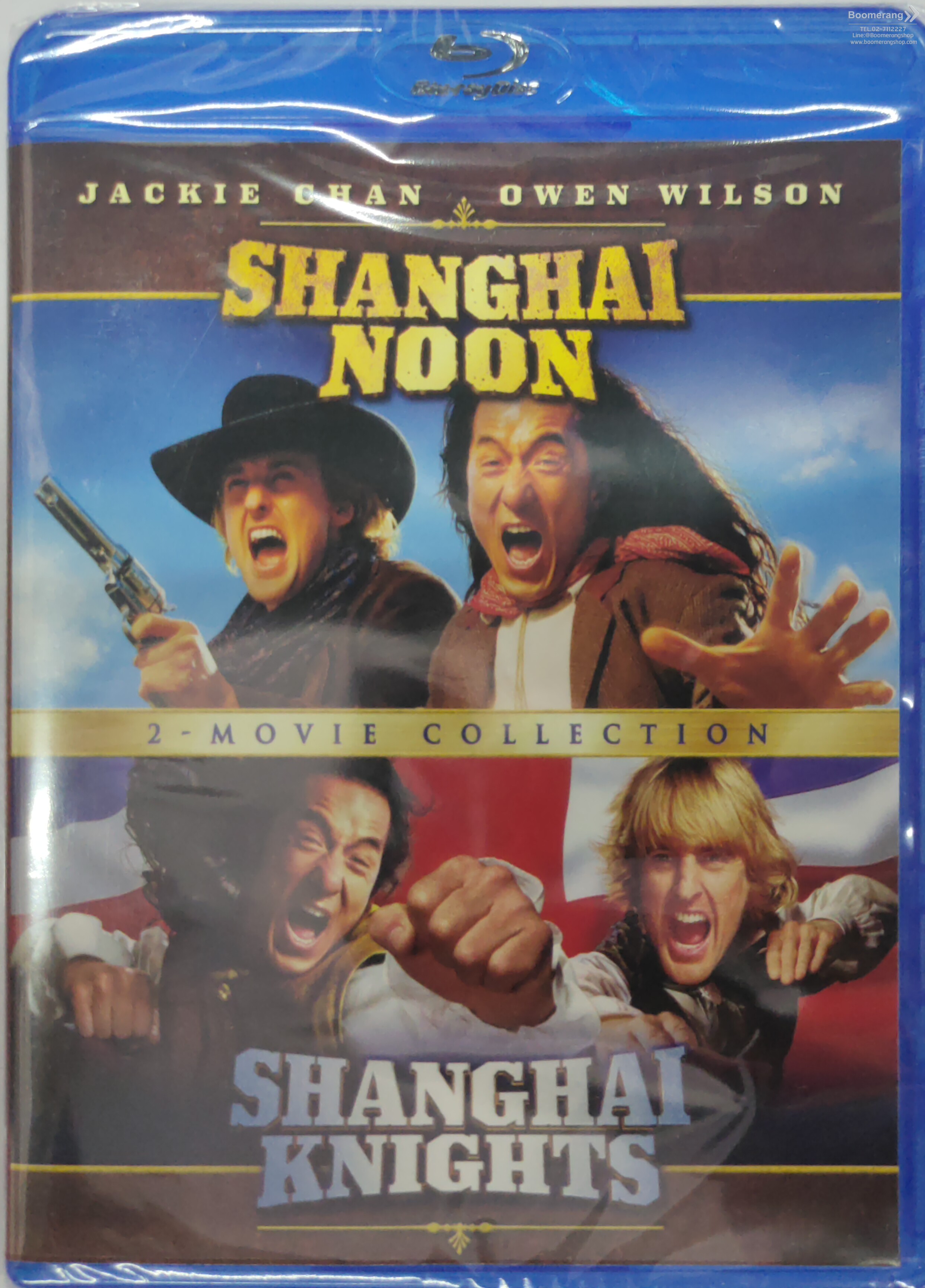 Shanghai Noon / Shanghai Knights (2-Movie Collection) [Blu-ray]