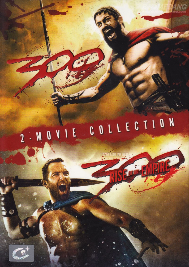 300 + 300: Rise Of An Empire Two Film Collection (DVD SE Set 2 Disc ...